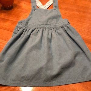 Jojo Maman Bebe girls pinafore dress. 3-4 girl. Preowned in great condition .